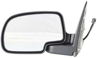 Set Of 2 Front Mirrors Primed Non-Towing Manual Folding Non-Heated Left Driver & Right Passenger Side Direct Replacement Compatible With 1999-2002 Chevrolet Silverado/GMC Sierra