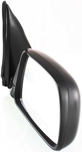 Set Of 2 Front Mirror Manual Folding Non-Heated Textured Plastic Right Passenger & Left Driver Side Direct Replacement Compatible With 1995-2000 Toyota Tacoma TO1320116 TO1321116
