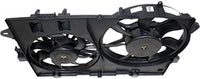 Front Radiator Dual Fan Assembly Direct Replacement Compatible with 2006-2008 Chevrolet Equinox/Pontiac Torrent GM3115204 GM3110160 19130470-PFM 19130470 19130471 19129813 19129814