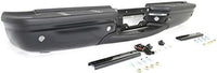 Step Bumper Assembly Primed With Rear Object Sensor Holes & Brackets Direct Replacement Compatible With 2001-2007 Ford F-250 F-350 Super Duty 3C3Z17906BA-PFM