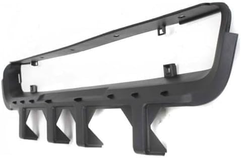Front Grille Molding Textured + Lower Valance Air Dam Deflector Primed Direct Replacement Compatible With 2004-2005 Ford F-150 FO1036109 FO1095206 5L3Z17B968AA 4L3Z17626BAB