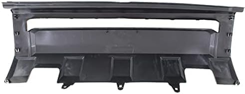 Front Bumper Cover + Grille Textured + End Caps Chrome Steel Left Driver & Right Passenger Side Direct Replacement Compatible With 2014-2021 Toyota Tundra TO1000404 TO1036147