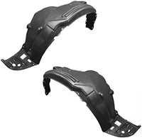 Set Of 2 Front Fender Liner Right Passenger & Left Driver Side Direct Replacement Compatible With 2013-2015 Honda Accord HO1249150 HO1248150 74100T2AA00 74150T2AA00