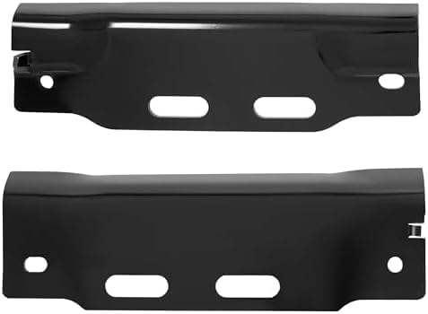 Set of 2 Front Bumper Mounting Arm Bracket Left Driver & Right Passenger Side Direct Replacement Compatible with 1992-1997 Ford F-Series FO1066108 FO1067108 F2TZ17752A F2TZ17752B