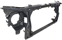 Front Radiator Support Assembly Plastic With Steel Direct Replacement Compatible With 2007-2018 Jeep Wrangler CH1225213 55077976AC 55077976AF