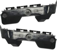 Set Of 2 Rear Bumper-Side Retainer Plastic Right Passenger & Left Driver Side Direct Replacement Compatible With 2007-2011 Toyota Yaris TO1133112 TO1132112 5257552111 5257652091