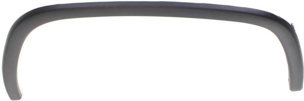 Front Fender Flare Textured Right Passenger Side Direct Replacement Compatible With 2011-2016 Jeep Grand Cherokee CH1291106 1MP38RXFAE