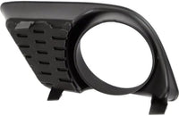 Set Of 2 Front Fog Light Moldings Textured Plastic Right Passenger & Left Driver Side Direct Replacement Compatible With 2011-2014 Dodge Charger CH1039133 CH1038133 68092572AA