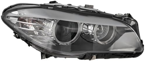 Front Headlight Assembly Halogen Right Passenger Side Direct Replacement Compatible With 2011-2013 BMW 5-Series BM2503174 63117203244