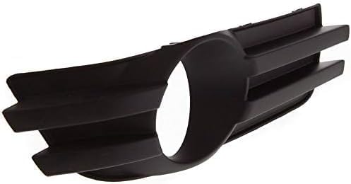 Set Of 2 Front Fog Light Cover Primed Left Driver & Right Passenger Side Direct Replacement Compatible With 2008-2010 Dodge Grand Caravan CH2599103 CH2598103 5113232AA 5113233AA
