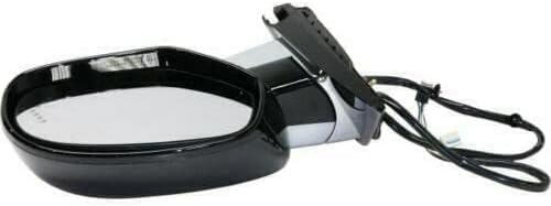 Front Power Folding Mirror Heated Chrome Base With Paintable Cap Right Passenger Side Direct Replacement Compatible With Cadillac Escalade 2007-2014 GM01ER-S 25776162