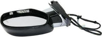 Front Power Folding Mirror Heated Chrome Base With Paintable Cap Right Passenger Side Direct Replacement Compatible With Cadillac Escalade 2007-2014 GM01ER-S 25776162