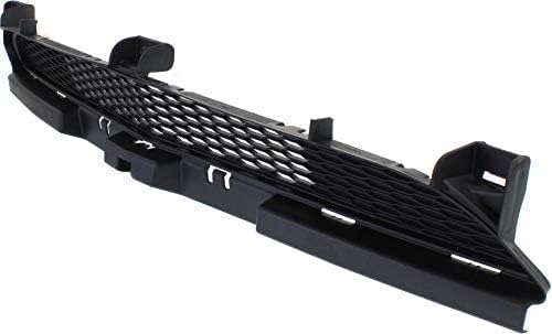 Front Bumper Grille Textured Gray Direct Replacement Compatible With 2011-2014 Dodge Charger CH1036113 68092605AA