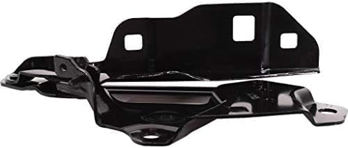 Front Hood Hinge Steel Left Driver Side Direct Replacement Compatible With 2016-2022 Chevrolet Camaro GM1236206 84110989