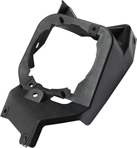 Set of 2 Front Fog Light Bracket Textured Plastic Left Driver & Right Passenger Side Direct Replacement Compatible with 2012-2014 Honda CR-V HO2603102 HO2602102