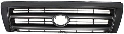 Front Grille Primed Shell And Insert Direct Replacement Compatible With 1998-2000 Toyota Tacoma TO1200211 5310004110C0