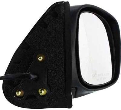 Front Power Mirror Manual Folding Non-Towing Non-Heated Chrome Right Passenger Side Direct Replacement Compatible With 2000-2006 Toyota Tundra TO1321191 879100C040