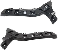 Set of 2 Rear Bumper Upper Bracket Left Driver & Right Passenger Side Direct Replacement Compatible with 2013-2018 Ford Fusion FO1143123 FO1142123 DS7Z17787B DS7Z17788B