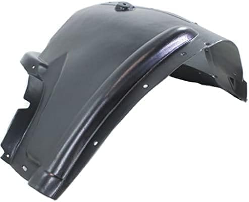 Front Section Fender Liner Plastic Right Passenger Side Direct Replacement Compatible With 2010-2011 BMW X6 BM1249122 51717180620