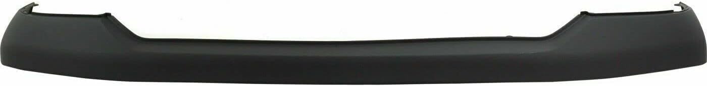 AUTOS PARTS PLUS Front Bumper Face Bar Chrome Steel Without Park Assist Sensor Holes + Upper Cover Primed + Lower Valance Panel Textured Direct Replacement Compatible With 2010-2013 Toyota Tundra