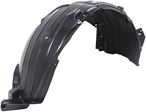 Set Of 2 Front Fender Liner Plastic Left Driver & Right Passenger Side Direct Replacement Compatible With 2007-2012 Nissan Sentra NI1249116 NI1248116 63840ET80A 63841ET80A