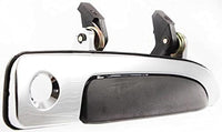 Set of 2 Front Exterior Door Handle with Key Holes Plastic Left Driver Side & Right Passenger Side Direct Replacement Compatible with 1992-2011 Crown Victoria FO1311111 FO1310111