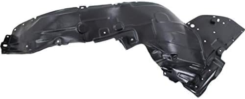 Set Of 2 Front Fender Liner Plastic Left Driver & Right Passenger Side Direct Replacement Compatible With 2012-2014 Nissan Versa NI1249128 NI1248128 638423BA0A-PFM 638433BA0A-PFM