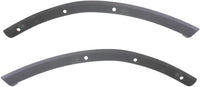 Set Of 2 Front Bumper Outer Filler Primed Plastic Left Driver & Right Passenger Side Direct Replacement Compatible With 2007-2013 Chevrolet Silverado 1500 GM1089172 GM1088172
