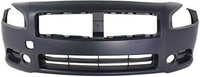 Front Bumper Cover Primed Direct Replacement Compatible With 2009-2014 Nissan Maxima NI1000258 620229N00H