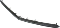 Front Grille Bar Cover + Frame Shell And Insert Primed + Upper & Lower Moldings Left Driver & Right Passenger Side Direct Replacement Compatible With 2012-2014 Acura TL AC1200120
