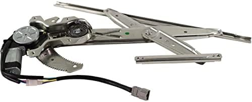 Front Power Window Regulator with Motor Left Driver Side Direct Replacement Compatible with 1996-2000 Honda Civic HO1350113 04725S00A01