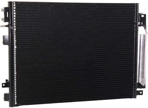 Front A/C Condenser Aluminum Core Direct Replacement Compatible With 2009-2010 Chrysler 300 / Dodge Charger CH3030241 68050127AB