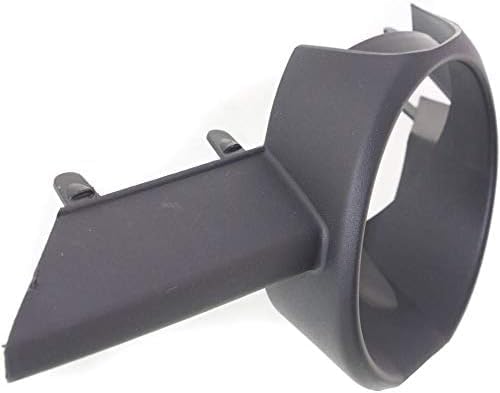Set of 2 Front Fog Light Molding Primed Right Passenger & Left Driver Side Direct Replacement Compatible With 2008-2010 Chrysler Town & Country CH2599102 CH2598102 5113234AA 5113235AA