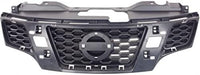 Front Grille Assembly Primed Shell And Insert Plastic Direct Replacement Compatible With 2013-2018 Nissan NV200 NI1200260 623123LM0H