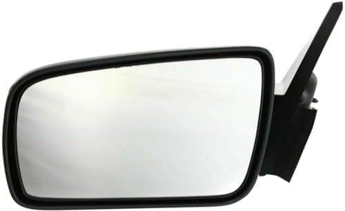 Set of 2 Front Power Mirrors Non-Folding & Heated Textured Left Driver & Right Passenger Side Direct Replacement Compatible With 2005-2009 Ford Mustang FO1320243 FO1321243 6R3Z17683AA