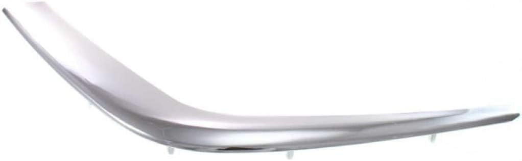 Set Of 2 Front Bumper Trim Chrome Left Driver & Right Passenger Side Direct Replacement Compatible With 1998-2000 Mercedes Benz C-Class 202 Chassis MB1047106 MB1046106 2028851074
