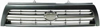 Front Grille Assembly Painted Gray Shell And Insert Direct Replacement Compatible With 1996-1998 Toyota 4Runner TO1200203 5311135340