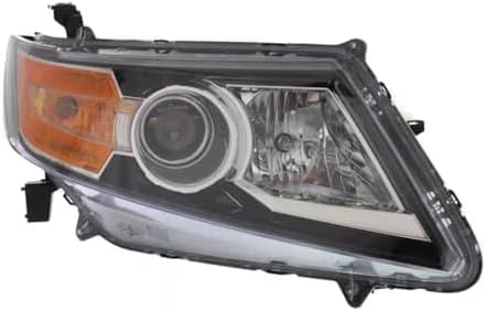 Set Of 2 Front Headlight Assembly Halogen Right Passenger & Left Driver Side Direct Replacement Compatible With 2014-2017 Honda Odyssey HO2503154 HO2502154 33100TK8A02 33150TK8A02