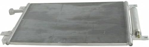 Front AC Condenser Aluminum Core Direct Replacement Compatible With 2010-2014 Ford Mustang FO3030225 AR3Z19712A