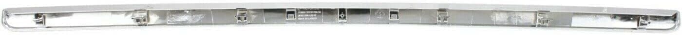 AUTOS PARTS PLUS Front Hood Molding Assembly Chrome Direct Replacement Compatible With 2006-2010 Ford Explorer FO1235105 6L2Z16856AA