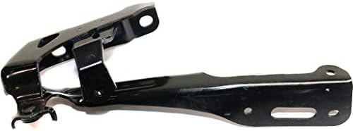 Front Hood Hinge Steel Left Driver Side Direct Replacement Compatible with 2016-2021 Honda Civic HO1236144 60170TBAA00ZZ