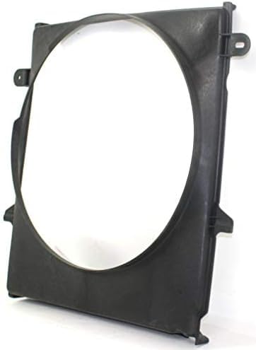 Front Radiator Shroud Fan Plastic Direct Replacement Compatible with 1998-2008 Ford Ranger/Mazda Pickup FO3110119 F87Z8146CA