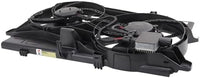 Front Radiator Cooling Fan Assembly Plastic Direct Replacement Compatible with 2007-2009 Ford Edge/Lincoln MKX FO3115175 7T4Z8C607B 9T4Z8C607A-PFM