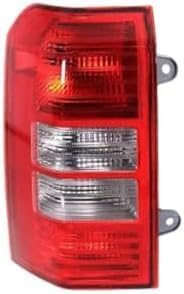 Set Of 2 Tail Light Assembly Right Passenger & Left Driver Side Direct Replacement Compatible With 2008-2017 Jeep Patriot 5160364AG-PFM 5160365AG-PFM