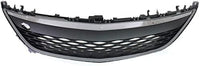 Front Bumper Grille Chrome Plastic Direct Replacement Compatible With 2010-2012 Mazda CX-7 MA1036120 EH45501T0J