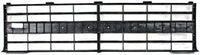Front Grille Argent Shell And Insert With Molding Holes Direct Replacement Compatible With 1985-1988 Chevrolet C/K Series GM1200140 15554911