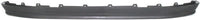 Front Bumper Chrome without Air Holes + Molding + Lower Valance Panel Textured Direct Replacement Compatible With Ford F-150 / Bronco 1992-1996 FO1002237 FO1057220 FO1095154