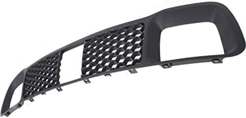 Front Bumper Lower Grille Textured Gray Direct Replacement Compatible With 2014-2016 Jeep Grand Cherokee CH1036124 68143102AC