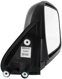 Set Set Of 2 Front Mirror Manual Folding Non-Heated Primed Plastic Left Driver & Right Passenger Side Direct Replacement Compatible With 1998-2004 Nissan Frontier / 2000-2004 Xterra