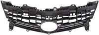 Front Grille Assembly Textured Black Shell And Insert Plastic Direct Replacement Compatible With 2012-2015 Toyota Prius TO1200350 5311147040